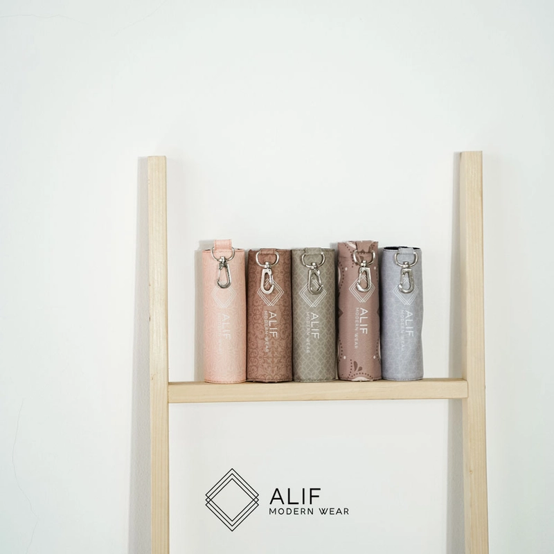 Product image ALIF SAJADAH GENGGAM TRAVEL / SAKU / ( ALIF MODERN WEAR SJG-0119 ) all variant all variant